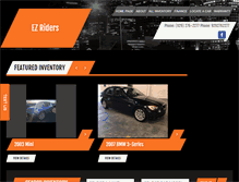 Tablet Screenshot of ezriders.net